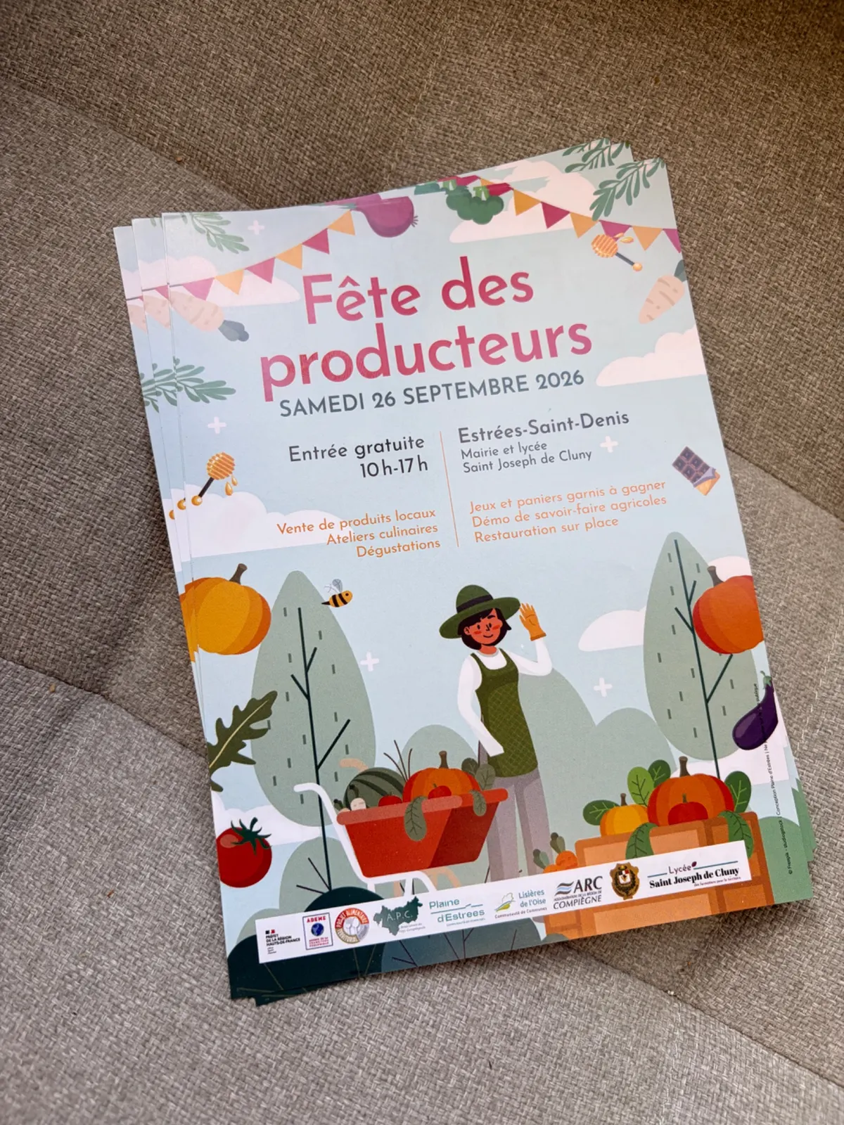 Flyer Fête des producteurs