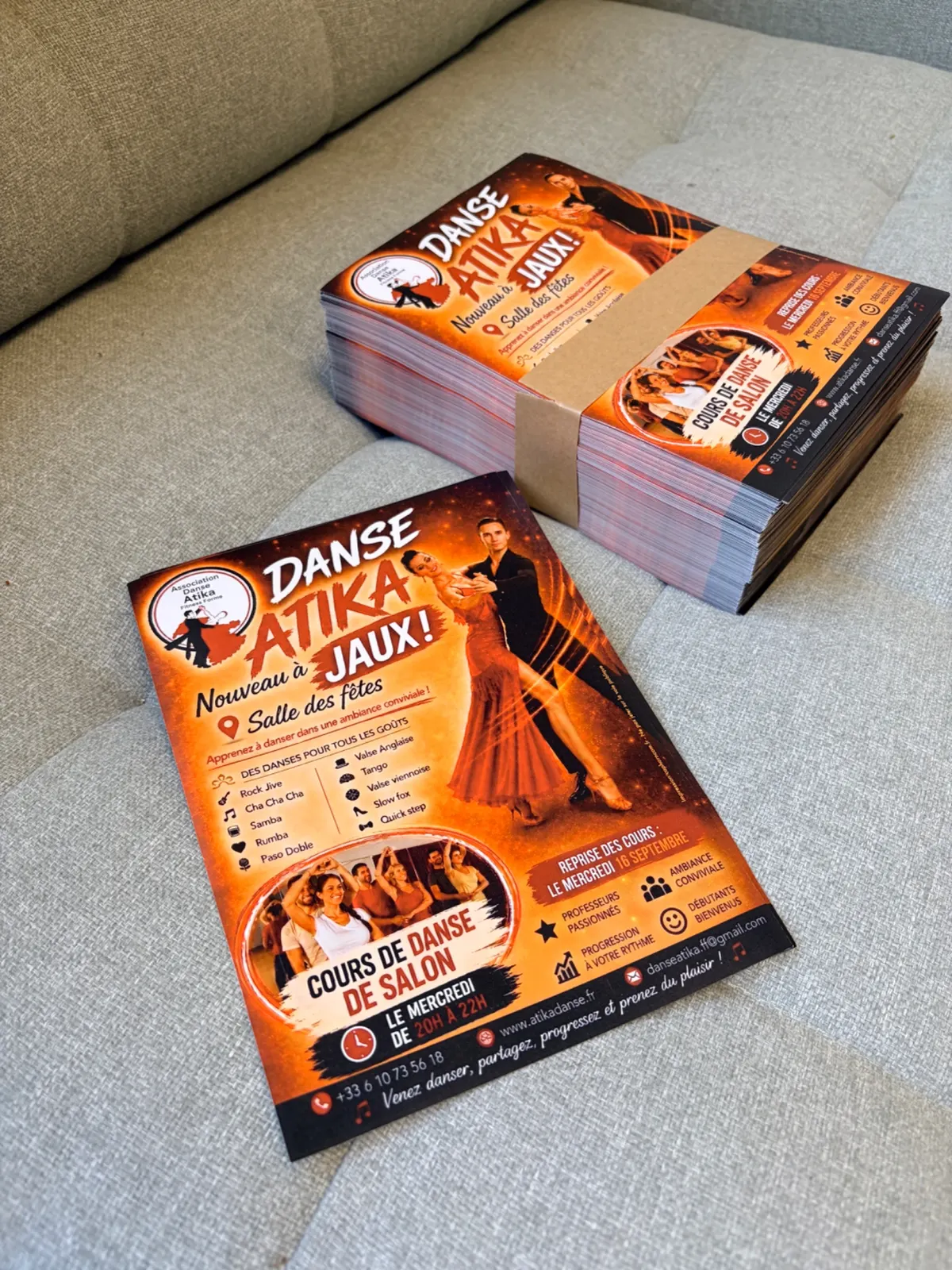 Flyers Danse Atika